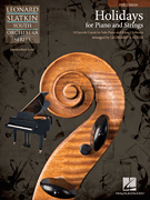 Holidays for Piano and Strings Percussion string method book cover